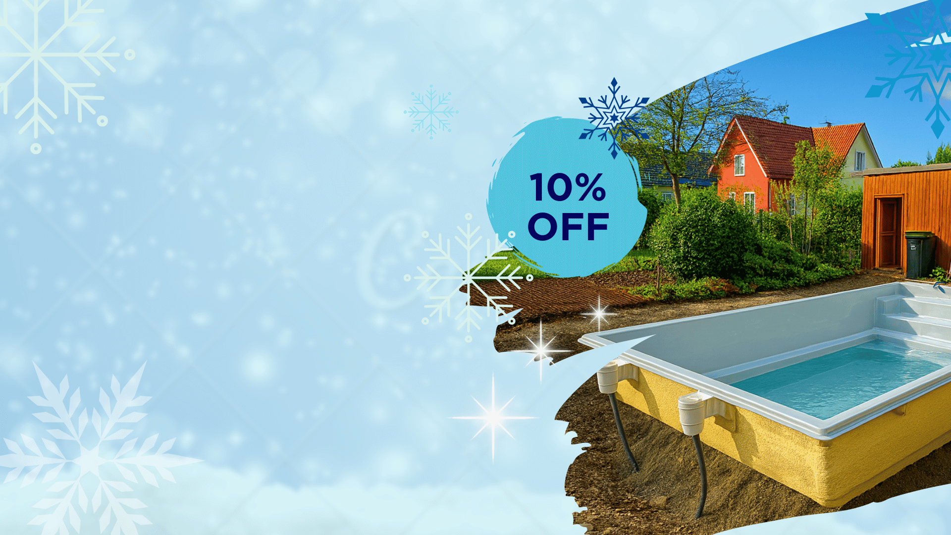 Weihnachtsrabatt<br/> –10% auf Installation