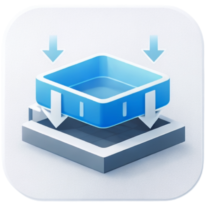 Installation of the pool shell and built-in components