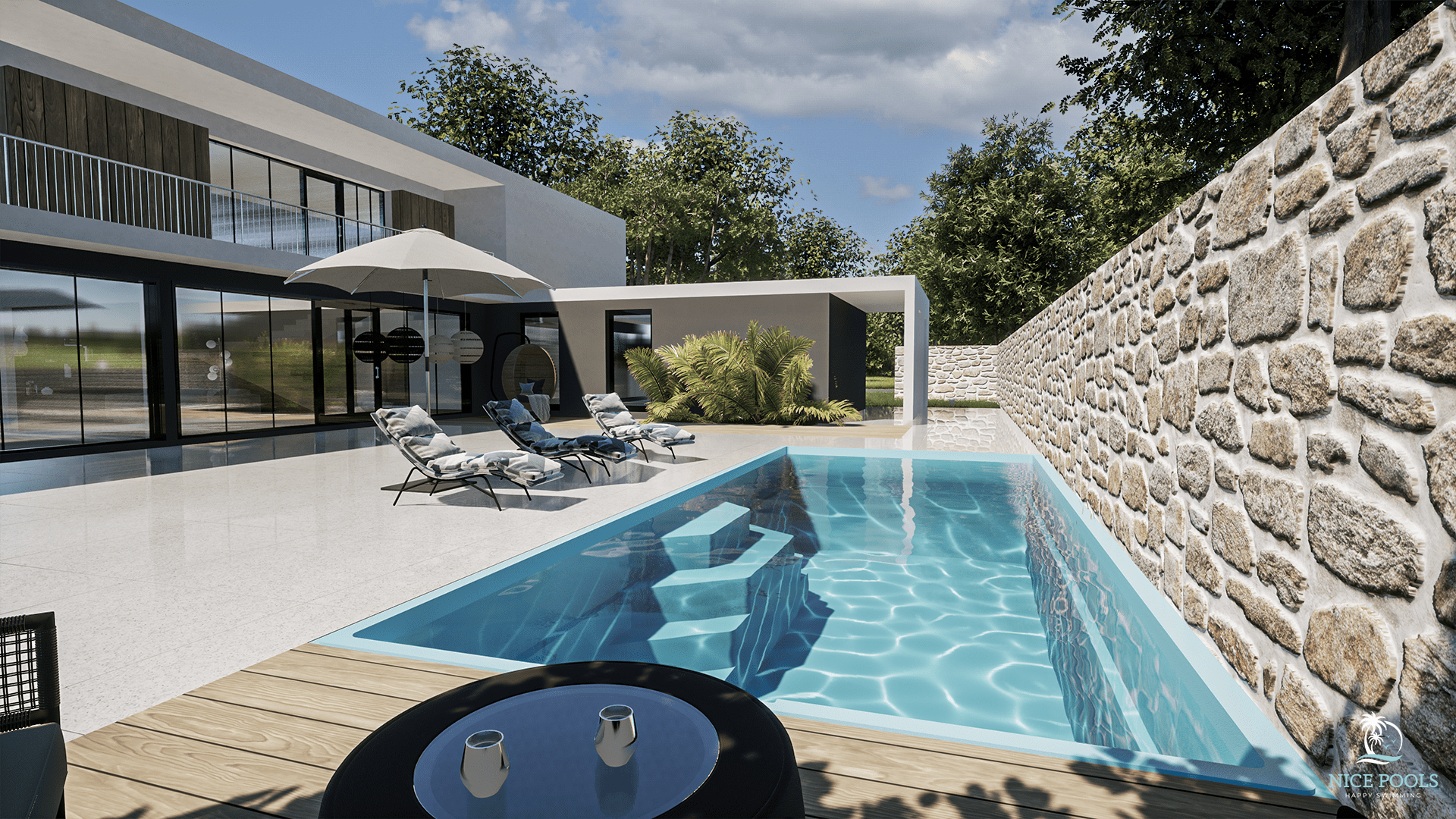 The Tempus composite pool