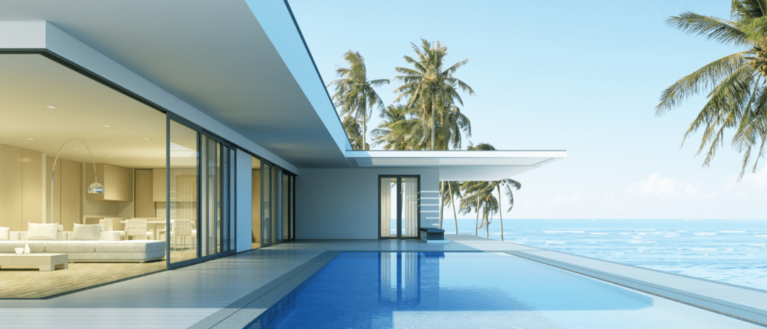 Sammlung von Glasfaser-Schwimmbecken