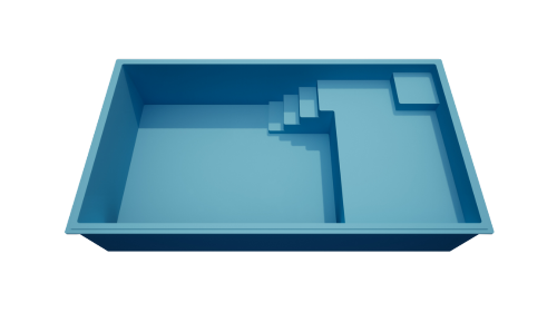 Laguna – basen z włókna szklanego